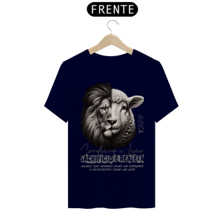 Nome do produto CAMISETA Cordeiro e Leão - (Camiseta Masculina)