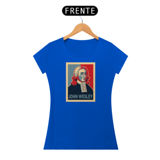 Nome do produto CAMISETA John Wesley - Pop Art - (Camiseta Feminina)