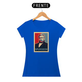 Nome do produto CAMISETA Spurgeon - Pop Art - (Camiseta Feminina)