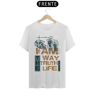 Nome do produto CAMISETA I am the way the truth and the life - John 14:6 (Camiseta Masculina)