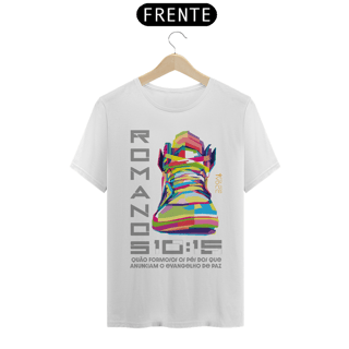 Nome do produto CAMISETA Pés formosos RM 10:15 (Camiseta Masculina)