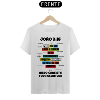 Nome do produto CAMISETA Amor imensuravel João 3:16 (Camiseta Masculina)