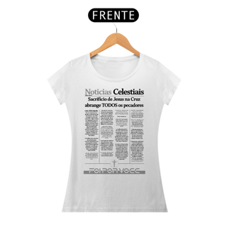 Nome do produto CAMISETA Boas novas (Camisa Feminina)