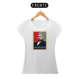 Nome do produto CAMISETA Spurgeon - Pop Art - (Camiseta Feminina)