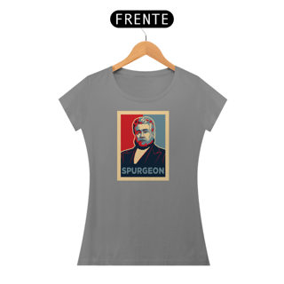 Nome do produto CAMISETA Spurgeon - Pop Art - (Camiseta Feminina)