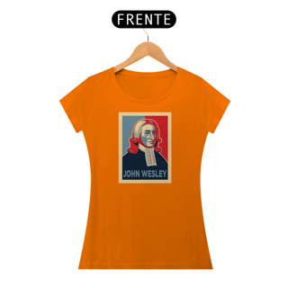 Nome do produto CAMISETA John Wesley - Pop Art - (Camiseta Feminina)