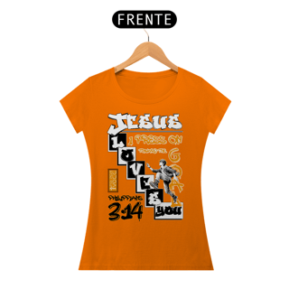 Nome do produto CAMISETA Corro para Jesus (Camiseta Feminina)