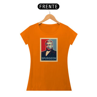 Nome do produto CAMISETA Spurgeon - Pop Art - (Camiseta Feminina)