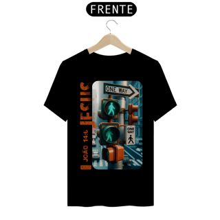 Nome do produto CAMISETA Jesus é o caminho - João 14:6 (Camisa Masculina)