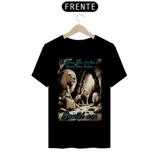 Nome do produto CAMISETA Daniel na cova dos Leões  DN 6:22  - (Camiseta Masculina)