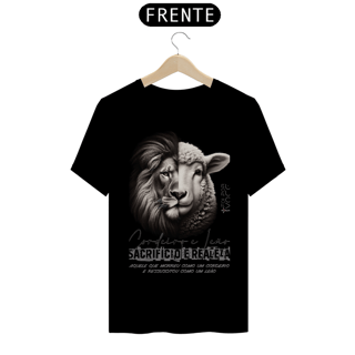 Nome do produto CAMISETA Cordeiro e Leão - (Camiseta Masculina)