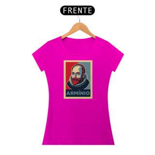 Nome do produto CAMISETA Armínio - Pop Art - (Camiseta Feminina)