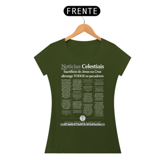 Nome do produto CAMISETA Boas novas (Camisa Feminina)