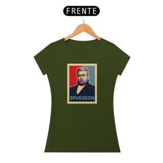 Nome do produto CAMISETA Spurgeon - Pop Art - (Camiseta Feminina)