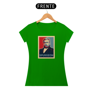 Nome do produto CAMISETA Spurgeon - Pop Art - (Camiseta Feminina)