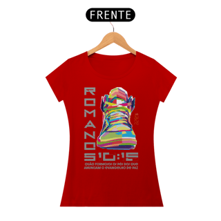 Nome do produto CAMISETA Pés formosos RM 10:15 (Camiseta Feminina)