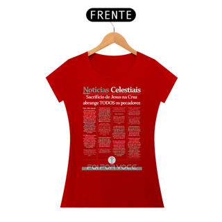 Nome do produto CAMISETA Boas novas (Camisa Feminina)