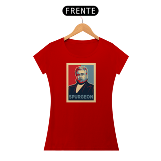 Nome do produto CAMISETA Spurgeon - Pop Art - (Camiseta Feminina)