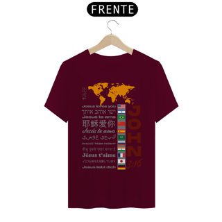 Nome do produto CAMISETA All-Encompassing Love - John 3:16 (Camiseta masculina)