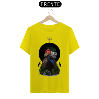 Nome do produto Camiseta Unissex Ogum e Exu - By Ziggy Artes 100% Algodão Fio 30.1 Malha Fria Gola Ribana Costura Reforçada 3X Sem Juros [Frete Grátis]