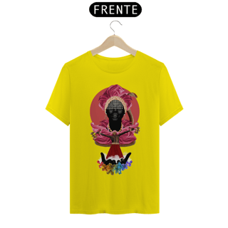 Nome do produto Camiseta Unissex Ewa e Xangô - By Ziggy Artes 100% Algodão Fio 30.1 Malha Fria Gola Ribana Costura Reforçada 3X Sem Juros [Frete Grátis]