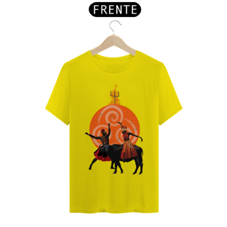 Nome do produto Camiseta Unissex Exu e Yansã - By Ziggy Artes 100% Algodão Fio 30.1 Malha Fria Gola Ribana Costura Reforçada 3X Sem Juros [Frete Grátis]