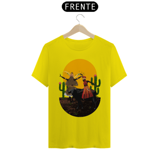 Nome do produto Camiseta Unissex Obaluaê e Iansã By Ziggy Artes 100% Algodão Fio 30.1 Malha Fria Gola Ribana Costura Reforçada 3X Sem Juros 