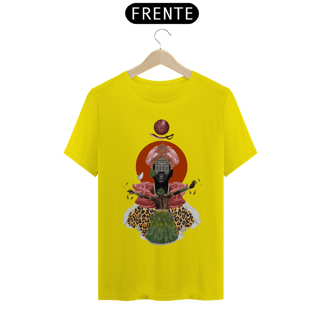 Nome do produto Camiseta Unissex Ossain e Oba - By Ziggy Artes 100% Algodão Fio 30.1 Malha Fria Gola Ribana Costura Reforçada 3X Sem Juros [Frete Grátis]