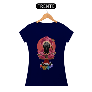 Nome do produto Camiseta Feminina Ewa e Xangô - By Ziggy Artes 100% Algodão Fio 30.1 Malha Fria Gola Ribana Costura Reforçada 3X Sem Juros [Frete Grátis]