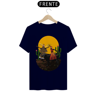 Nome do produto Camiseta Unissex Obaluaê e Iansã By Ziggy Artes 100% Algodão Fio 30.1 Malha Fria Gola Ribana Costura Reforçada 3X Sem Juros 