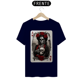 Nome do produto Camiseta Exu e Pomba Gira Carta de Baralho - Maria Amanda