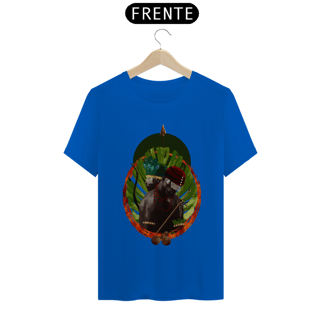 Nome do produto Camiseta Unissex Exu e Oxóssi  - By Ziggy Artes 100% Algodão Fio 30.1 Malha Fria Gola Ribana Costura Reforçada 3x Sem Juros [Frete Grátis] NORDESTE, SUDESTE E SUL