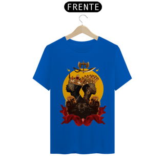 Nome do produto Camiseta Unissex Yansã e Xangô - - By Ziggy Artes 100% Algodão Fio 30.1 Malha Fria Gola Ribana Costura Reforçada 3X Sem Juros