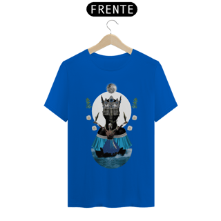 Nome do produto Camiseta Unissex  Yemanjá Ogunté - By Ziggy Artes 100% Algodão Fio 30.1 Malha Fria Gola Ribana Costura Reforçada 3X Sem Juros