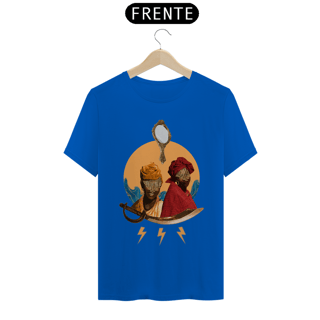Nome do produto Camiseta Unissex Oxum e Iansã - By Ziggy Artes 100% Algodão Fio 30.1 Malha Fria Gola Ribana Costura Reforçada