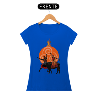 Nome do produto Camiseta Feminina Exu e Iansã - By Ziggy Artes 100% Algodão Fio 30.1 Gola Ribana Costura Reforçada 3X Sem Juros