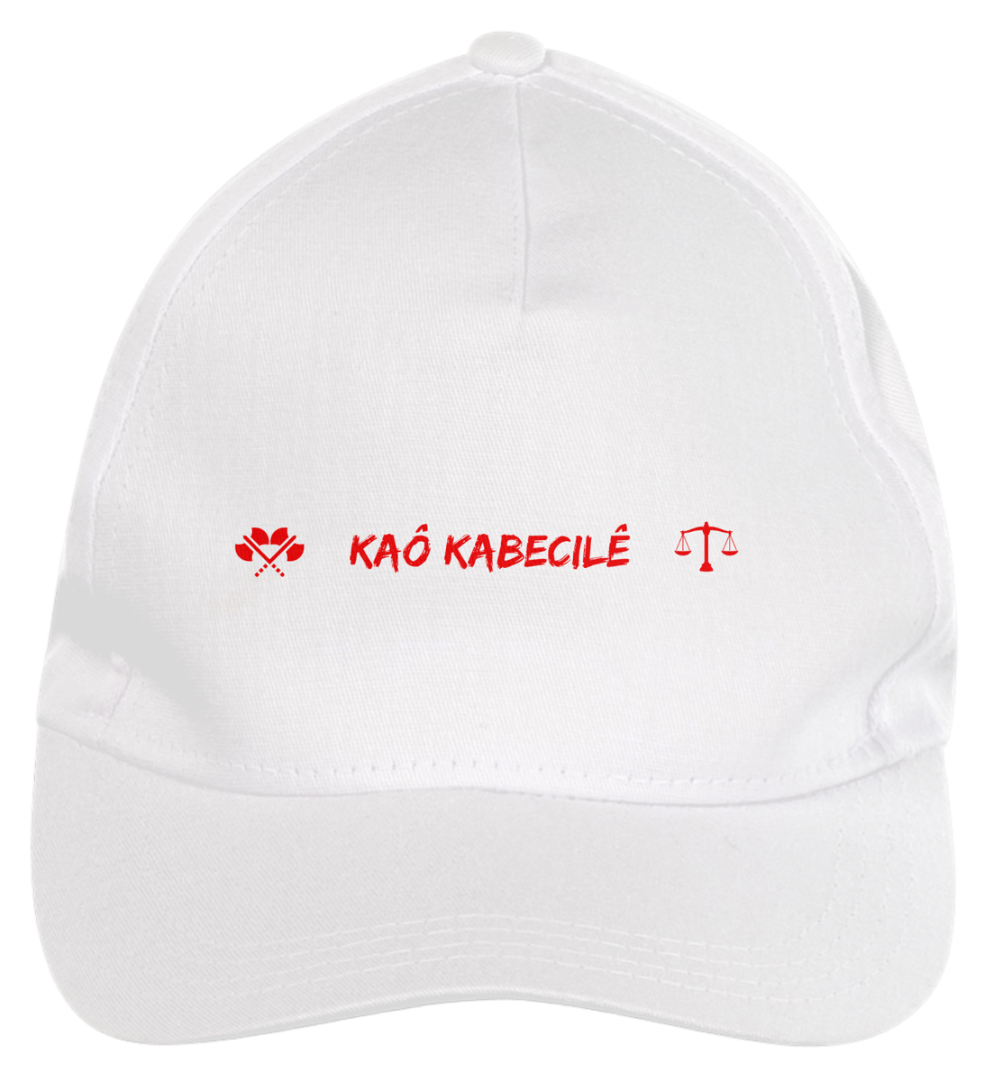 Nome do produto: Boné Saudação Xangô - Saudação Kawó Bayiesi Le Sàngó 