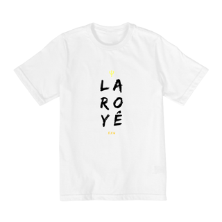 Nome do produto Camiseta Exu Infantil 2 a 8 Anos Laroyê Algodão Fio 30.1