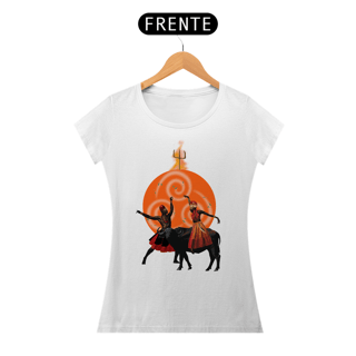 Nome do produto Camiseta Feminina Exu e Iansã - By Ziggy Artes 100% Algodão Fio 30.1 Gola Ribana Costura Reforçada 3X Sem Juros