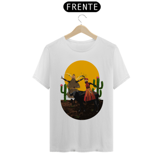 Nome do produto Camiseta Unissex Obaluaê e Iansã By Ziggy Artes 100% Algodão Fio 30.1 Malha Fria Gola Ribana Costura Reforçada 3X Sem Juros 