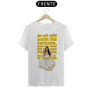 Nome do produto Camisa Personalizada Mestra Paulina By Cruelinee 100% Algodão Fio 30.1 