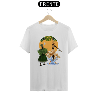 Nome do produto Camiseta Orixás Ossain e Oxum