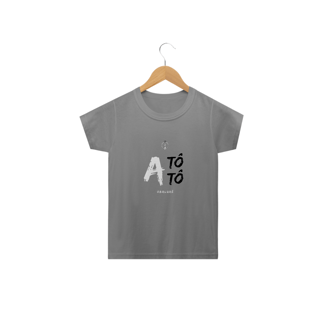 Nome do produto Camiseta Infantis Obalúwàiyé Saudação Obalúwàiyé Atótóo 100% Algodão Fio 24.1, 145g costura simples e gola ribana