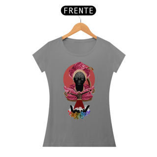Nome do produto Camiseta Feminina Ewa e Xangô - By Ziggy Artes 100% Algodão Fio 30.1 Malha Fria Gola Ribana Costura Reforçada 3X Sem Juros [Frete Grátis]