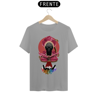 Nome do produto Camiseta Unissex Ewa e Xangô - By Ziggy Artes 100% Algodão Fio 30.1 Malha Fria Gola Ribana Costura Reforçada 3X Sem Juros [Frete Grátis]