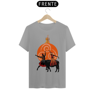 Nome do produto Camiseta Unissex Exu e Yansã - By Ziggy Artes 100% Algodão Fio 30.1 Malha Fria Gola Ribana Costura Reforçada 3X Sem Juros [Frete Grátis]