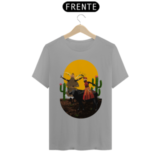 Nome do produto Camiseta Unissex Obaluaê e Iansã By Ziggy Artes 100% Algodão Fio 30.1 Malha Fria Gola Ribana Costura Reforçada 3X Sem Juros 