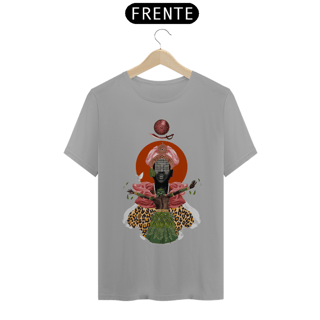 Nome do produto Camiseta Unissex Ossain e Oba - By Ziggy Artes 100% Algodão Fio 30.1 Malha Fria Gola Ribana Costura Reforçada 3X Sem Juros [Frete Grátis]