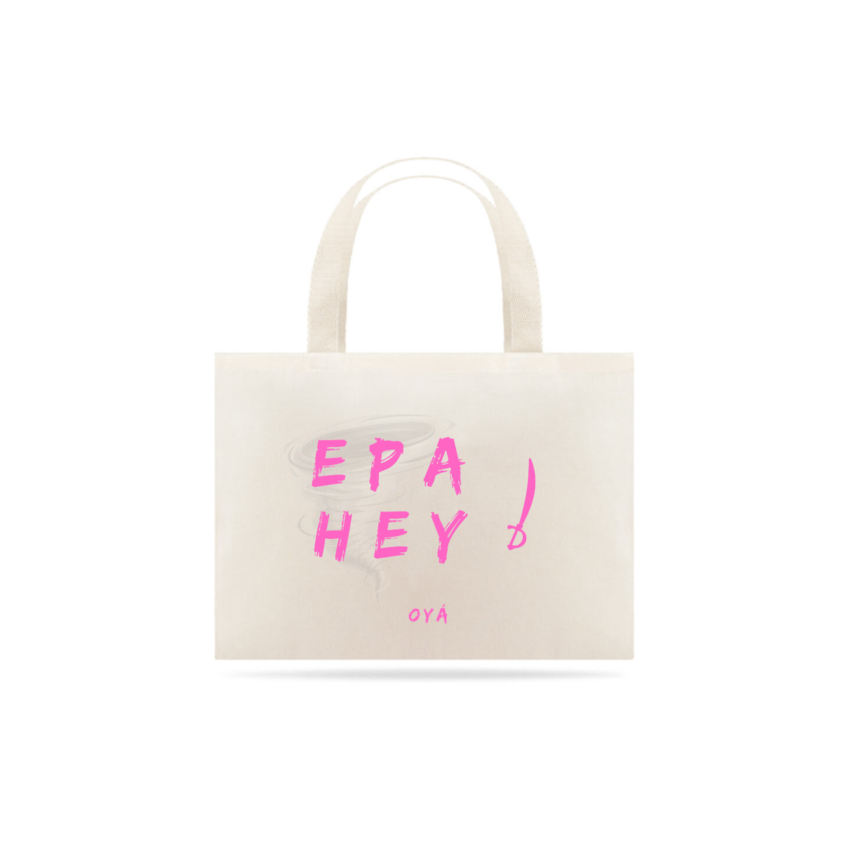 Nome do produto: Bolsa Oyá Iansã Saudação - Epa Hey Oyá
