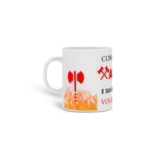 Nome do produto Caneca Xangô Porcelana Personalizada Kaô Cabecilê 325ml